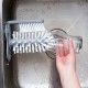 2-in-1 Kitchen Dish Washing Brush With Suction Cup Stand Ideal For Cleaning Glassware And Bottles image