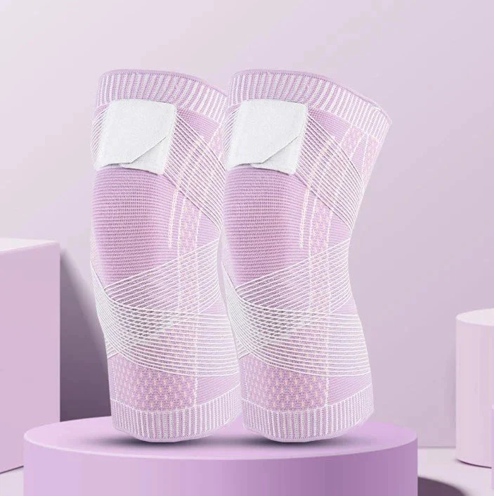 KneeGuard™ - Best Knee Compression Sleeves for Support and Comfort Pink image