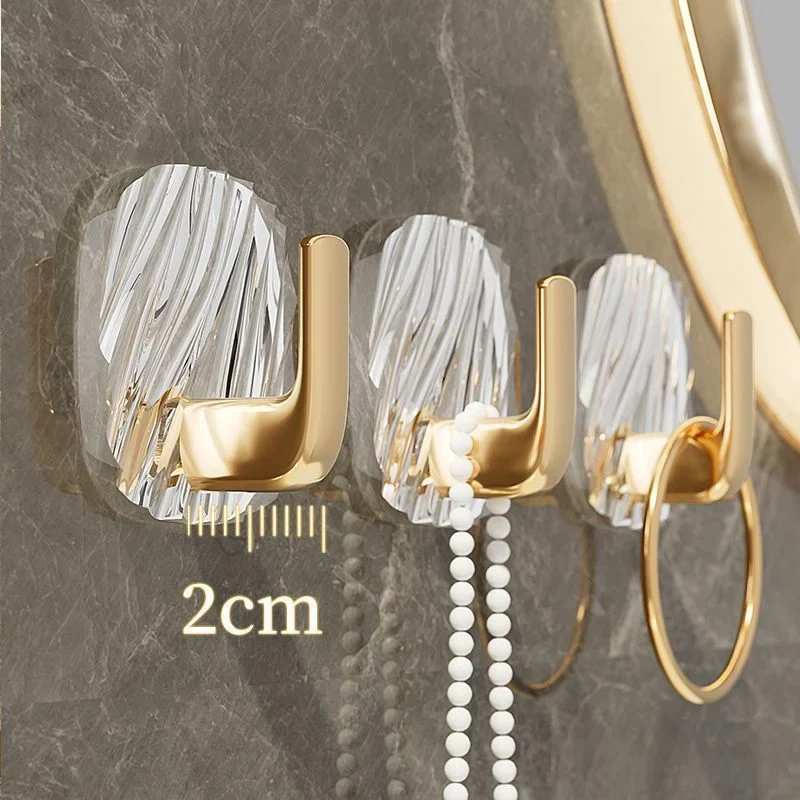 High-Value Platinum Hooks - Set of 5 Pcs for Stylish and Durable Hanging image