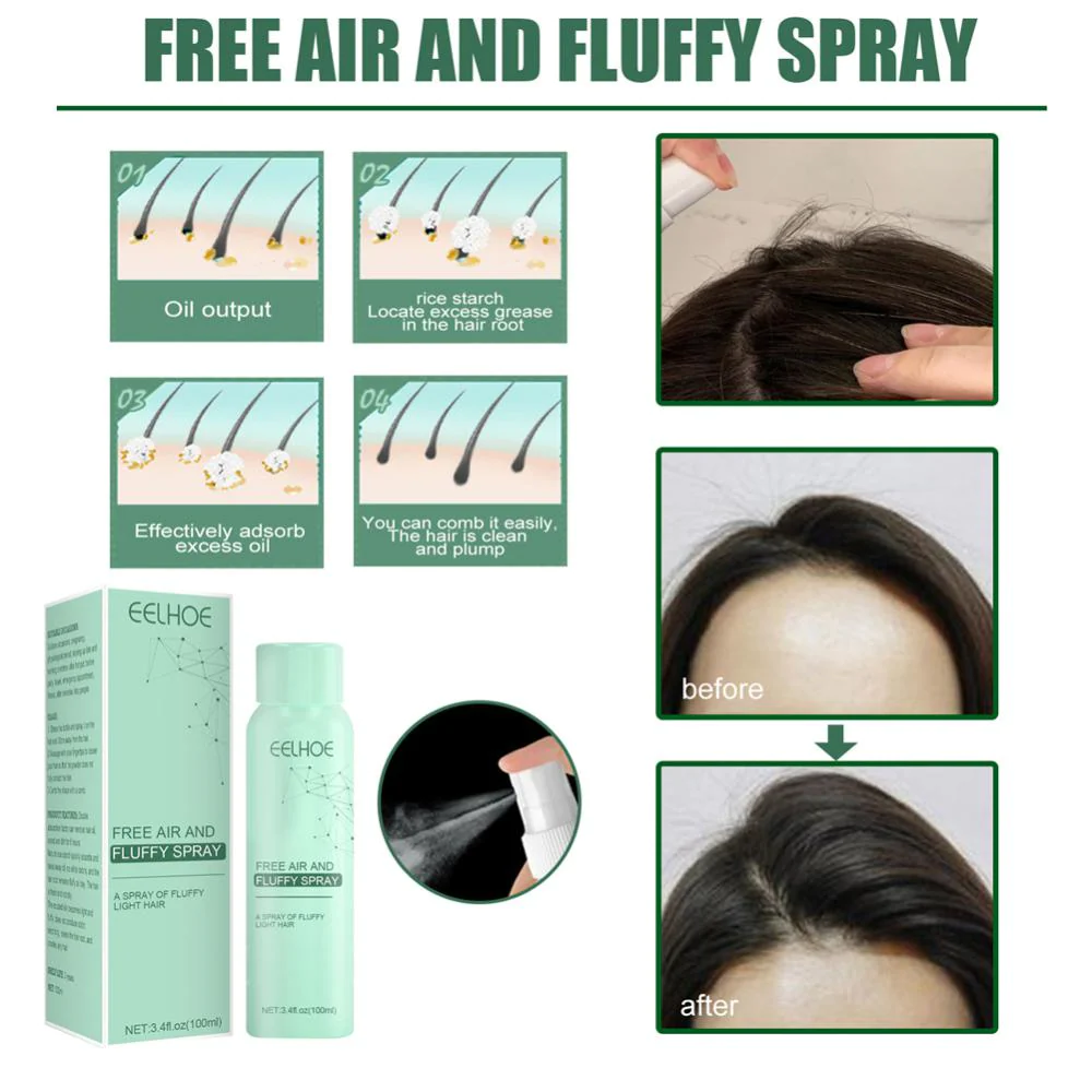 Fluffy Volume Lift Hairspray - Achieve Breathtaking Volume and Lift