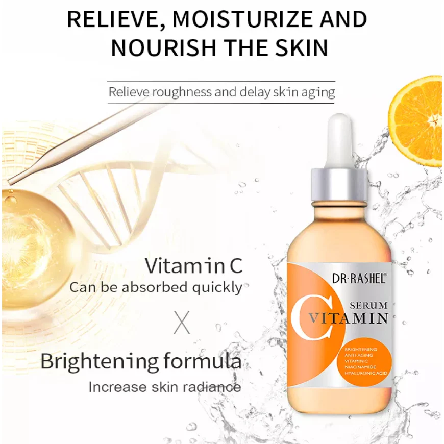 DR RASHEL Anti-aging Moisturizing Vitamin C Facial Serum Set - 3 Gift Pack for Radiant Skin image