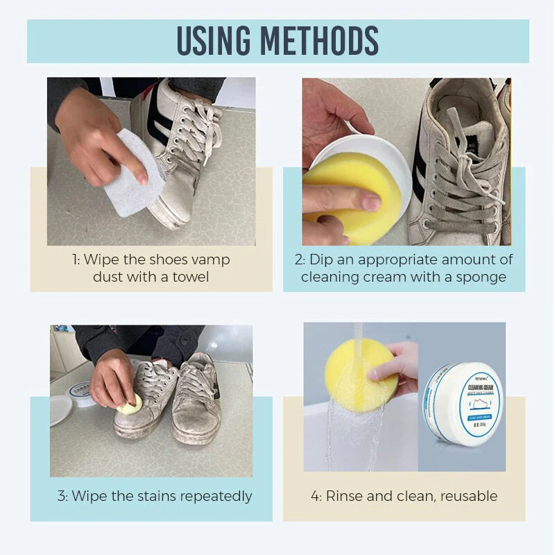 White Shoe Cleaning Cream image