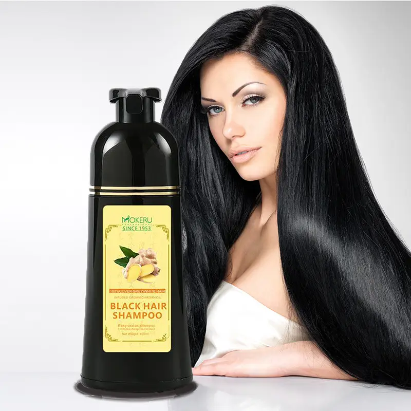 Mokeru ginger essence black shampoo image