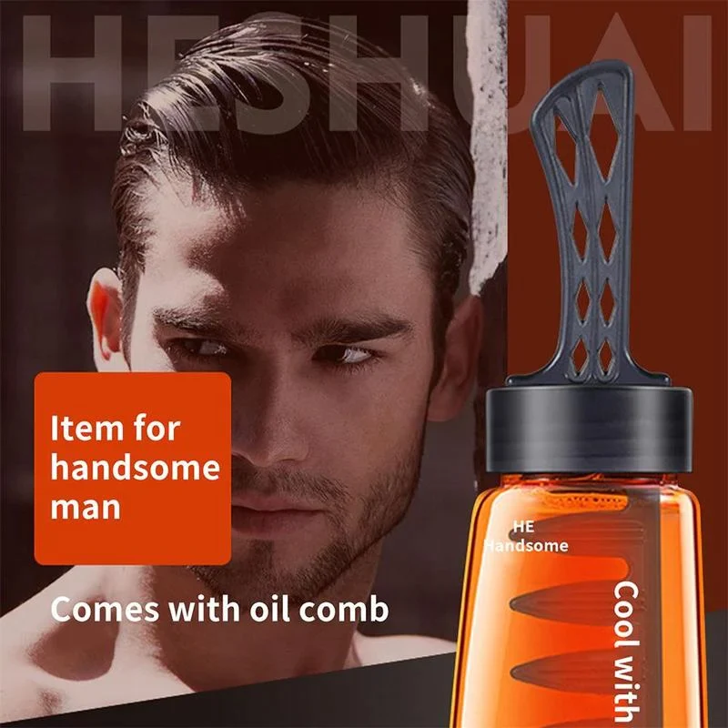 Men’s Salon Grade Hair Gel with Comb image