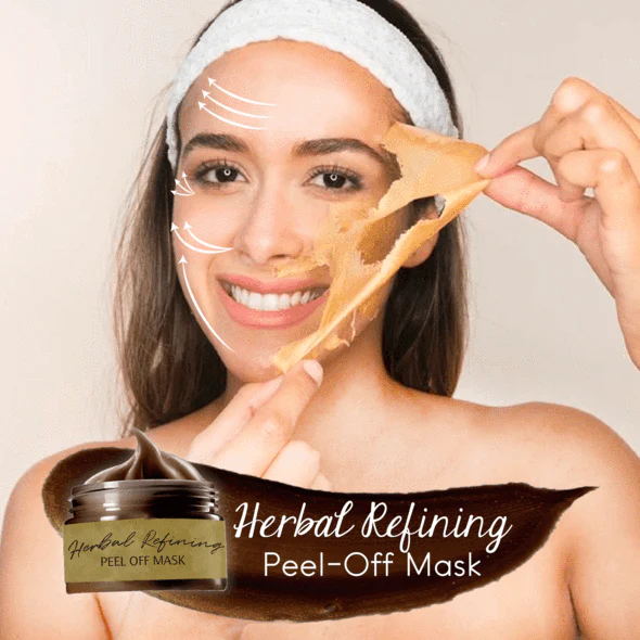 Pro-Herbal Refining Peel-Off Facial Mask | Gentle Exfoliation & Deep Cleansing image