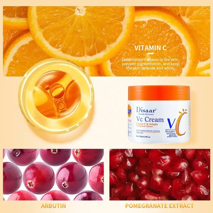 Disaar Vitamin C Whitening Cream Face & Body Brightening Solution image